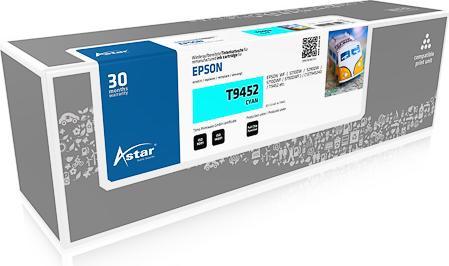 Image du produit Astar Epson Ink cyan XL T9452 incl. chip - Eps. Ink WF-C5790DWF/C5710DWF/C5290DW