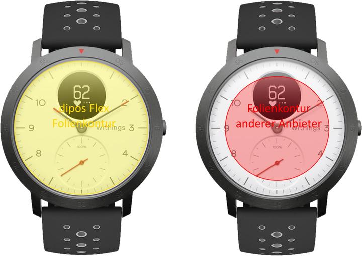Dipos Displayschutzfolie Full-Cover 3D