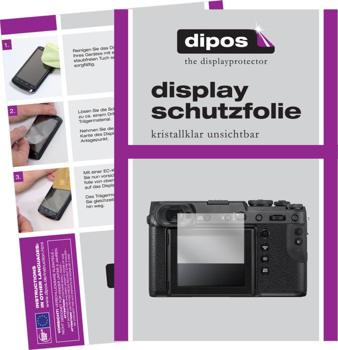 Produktbild Dipos Displayschutzfolie Crystalclear (Displayschutz, Fujifilm GFX 50R)