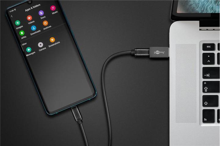 Produktbild Goobay USB-A auf USB-C Adapter USB 3.0 (USB Typ-C, USB 3.0, 3.80 cm)