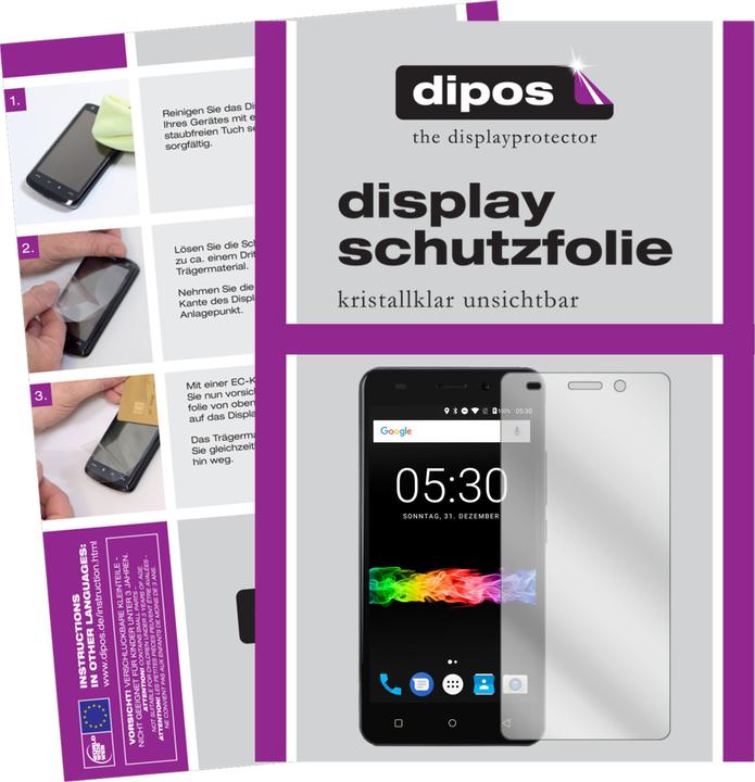 Actual product image Dipos Screen Protector Crystalclear (1 Piece, Swisstone SD 530)