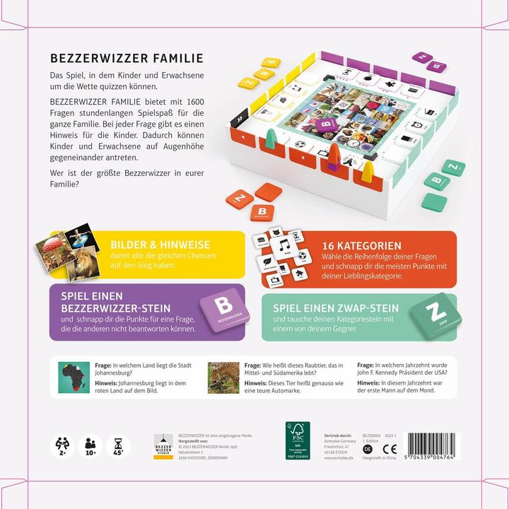Produktbild Bezzerwizzer Familie (Deutsch)