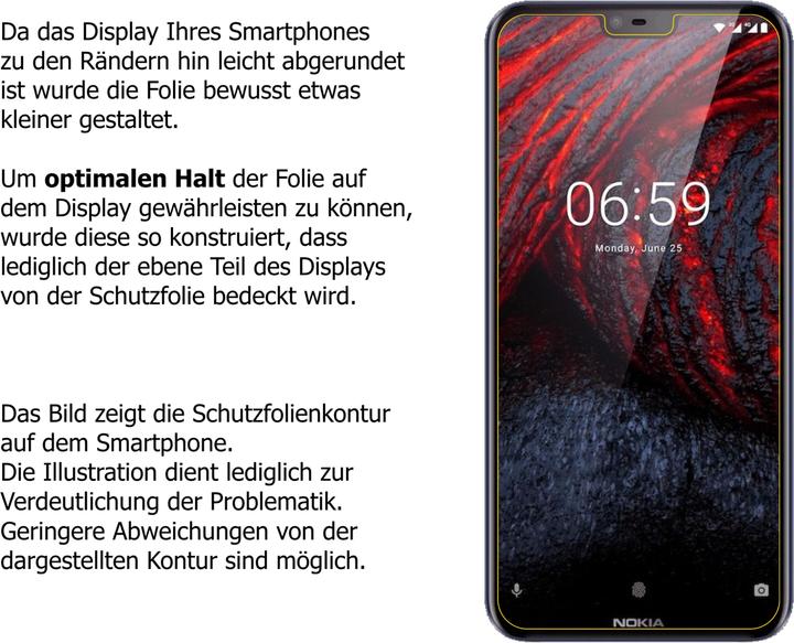 Image du produit Dipos Film de Protection d’écran Anti-Shock (1 pièce(s), Nokia 6.1 Plus)