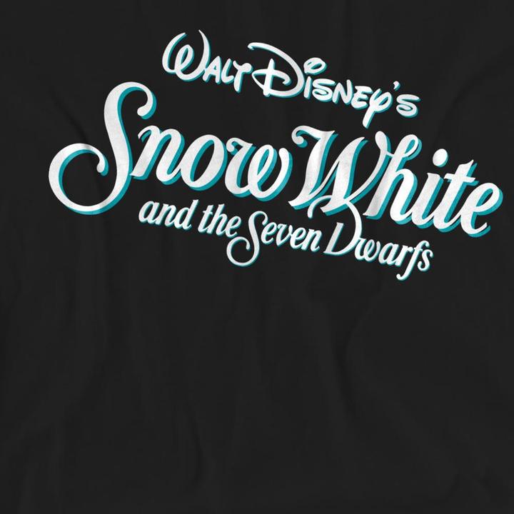 Actual product image Snow White Unisex Adult Logo T-Shirt (XL)