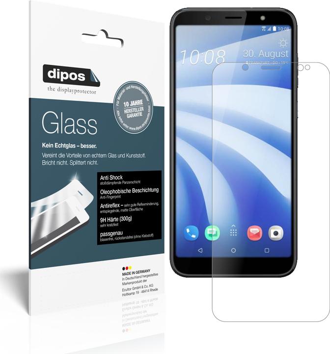Image du produit Dipos Film de Protection d’écran Anti-Shock (2 pièce(s), HTC U12 Life)