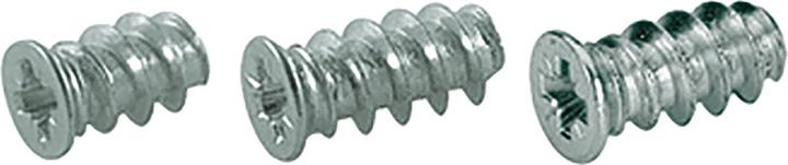 Produktbild Hettich Direktbefestigungsschraube für Kreuzmontageplatten Stahl verzinkt 6,3 mm 14 mm