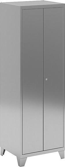 Image du produit kaiserkraft Armoire sur pieds, armoire de stockage avec 4 tablettes, hauteur x largeur x (60 cm, 180 cm)