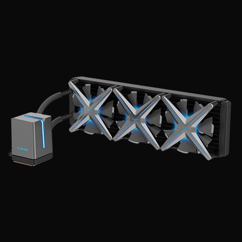 Produktbild Intertech ALSEYE X360 AiO-Wasserkühlung X12 3X120mm