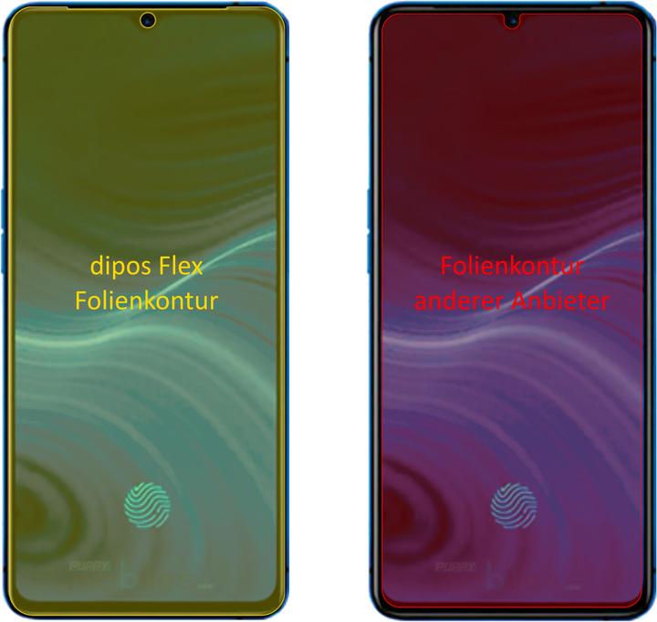 Actual product image Dipos Screen Protector Full-Cover 3D (2 Piece, Realm X2 Pro)