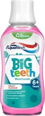 Actual product image Aquafresh Big Teeth Mouthwash Mint Mouthwash For Children 300Ml (300 ml)