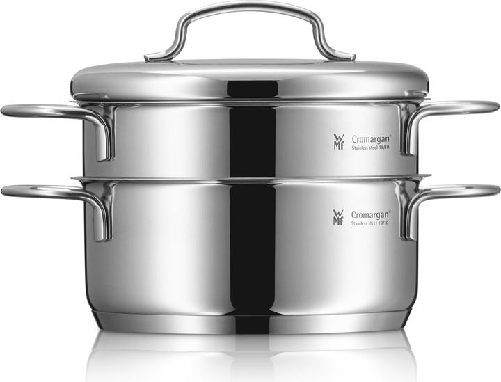 Image du produit WMF Mini marmite à ragoût (14 cm, Cocotte + faitout, Casserole, Acier inoxydable)