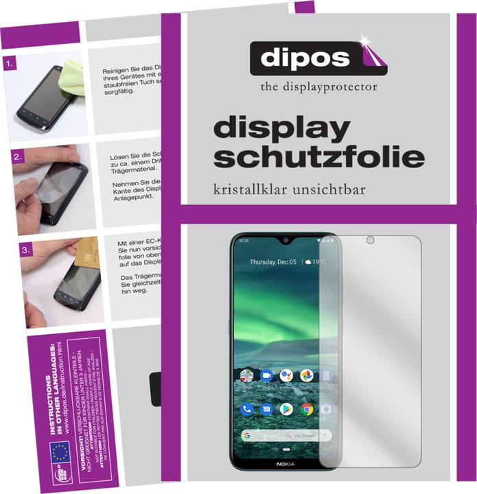 Actual product image Dipos Screen Protector Crystalclear (5 Piece, Nokia 2.3)