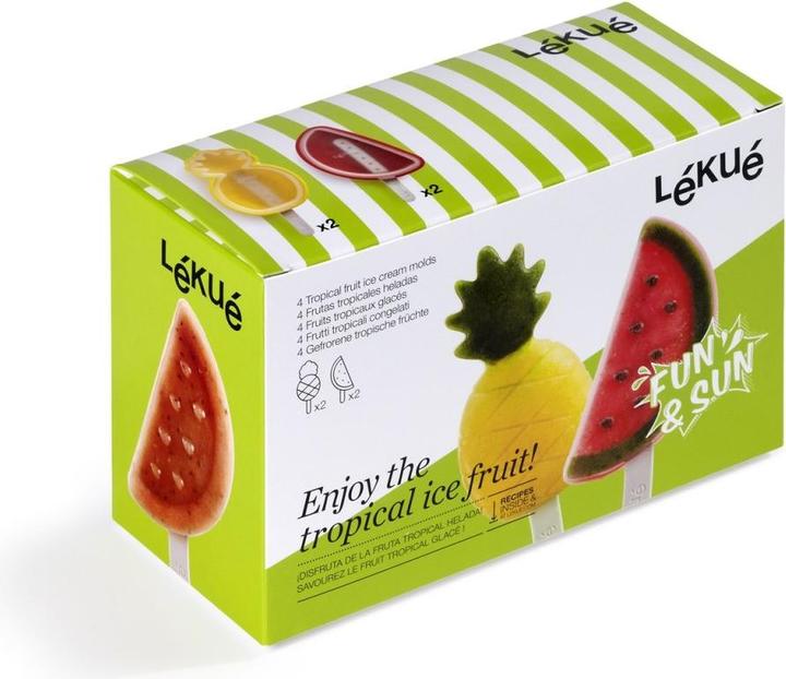 Actual product image Lékué popsicle