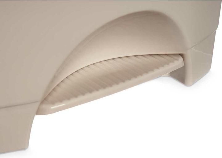 Actual product image Natec Papierkorb mit Pedal Beige Kunststoff 10 L (8 Stück) (10 l)