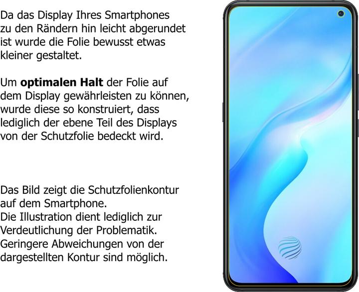 Actual product image Dipos Screen Protector Anti-Glare (5 Piece, Vivo X30)