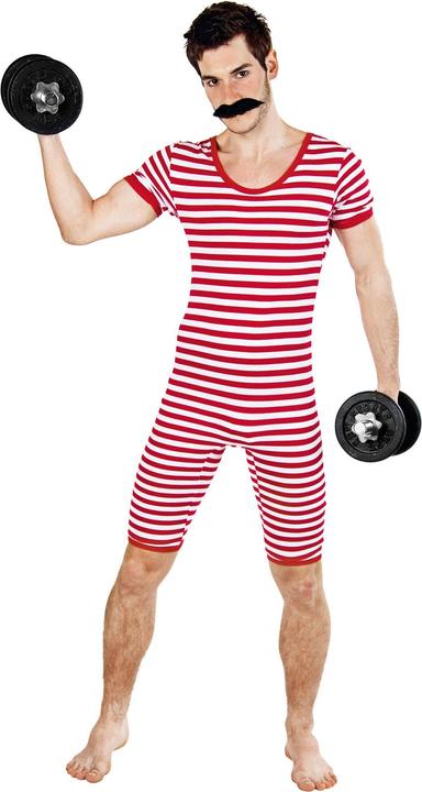 Red and white striped
