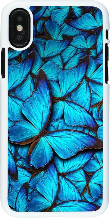 Produktbild PhoneLook Hülle weiss Papillon (Apple iPhone XS, Apple iPhone X)