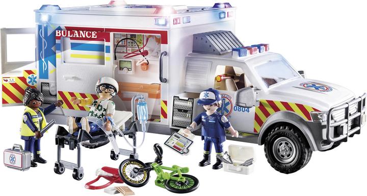 Image du produit Playmobil Véhicule de secours : US Ambulance (70936, Playmobil City Action)