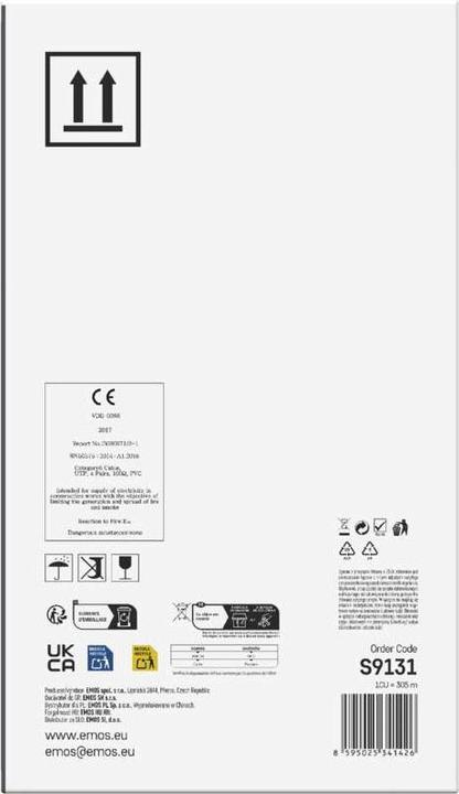 Immagine prodotto Emos Cavo dati UTP CAT 6, 305m (CAT6, 305 m)