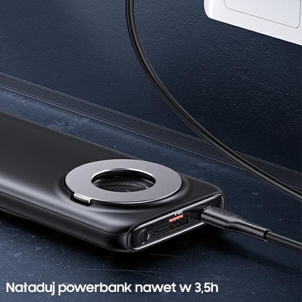 Actual product image Usams Wireless Powerbank 10'000mAh (10000 mAh, 20 W, 20 Wh)