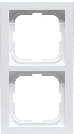 Image du produit ABB Cadre Impressivo 2M blanc