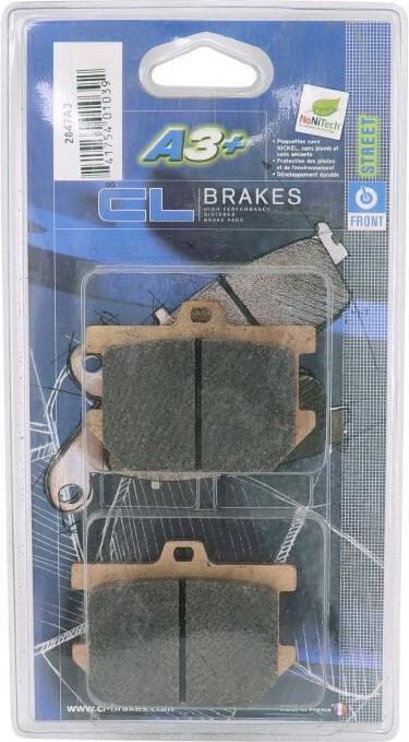 Actual product image CL Brakes Yamaha 400 Xs 1977+1979 500 Sr 1978+1982, 850 Xs 1980+, 1100 Xs 1978+1980