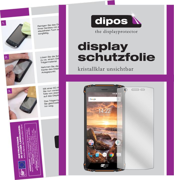 Produktbild Dipos Displayschutzfolie Crystalclear (6 Stück, Zoji Z9)