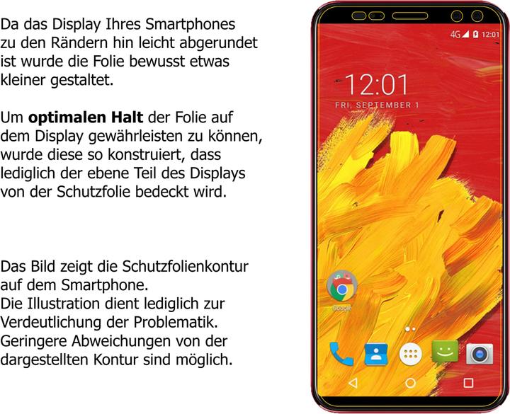 Produktbild Dipos Displayschutzfolie Crystalclear (6 Stück, M-Horse Pure 3)