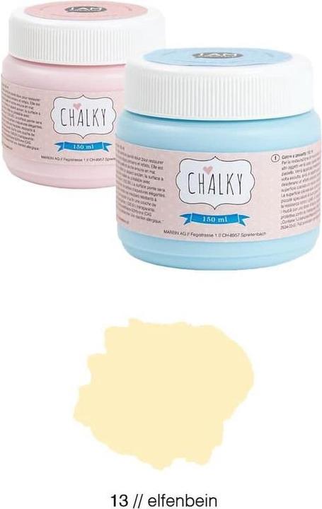 Image du produit I Am Creative Peinture à la craie (Ivoire, 150 ml)