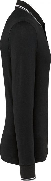 Produktbild Kariban Polo-Shirt aus Piqué-Strick langarm (M)