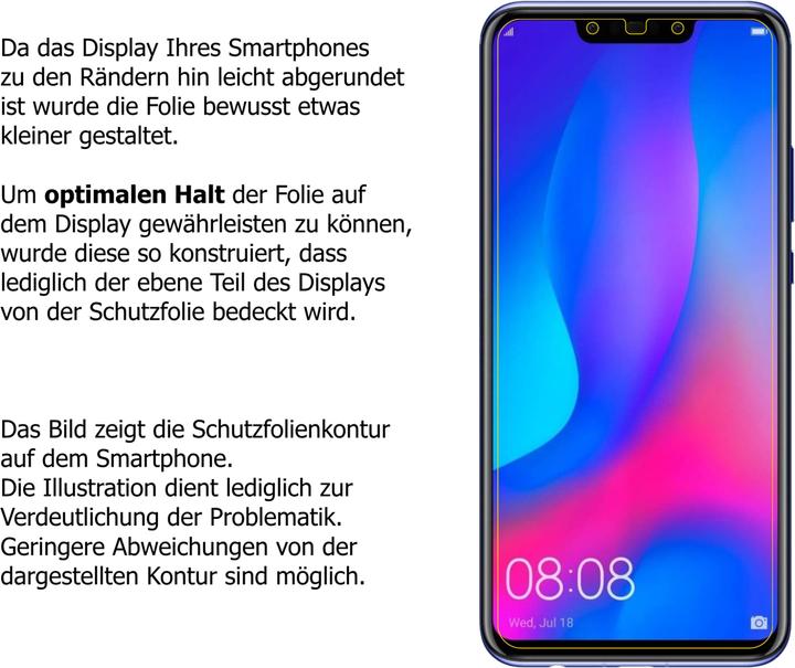 Image du produit Dipos Film de Protection d’écran Anti-reflet (4 pièce(s), Huawei Nova 3i)