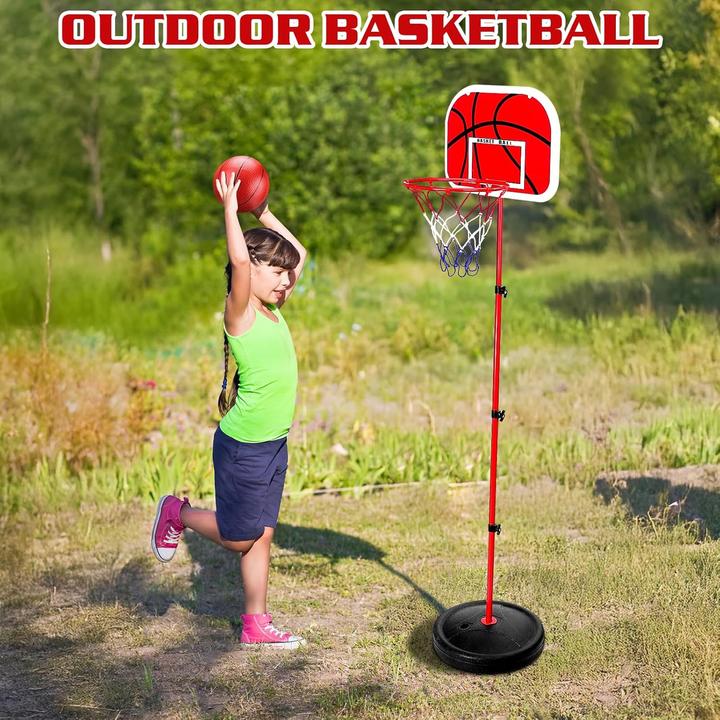 Image du produit Zeawavsl Panier de basket-ball pour enfants