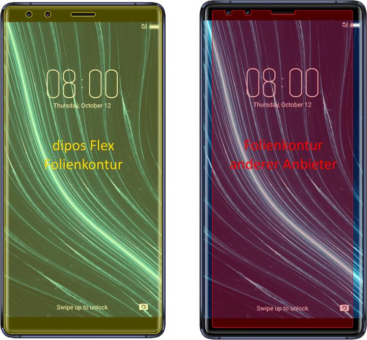 Immagine prodotto Dipos Pellicola Protettiva Full-Cover 3D (3 Pezzo/i, Archos Diamond Omega)
