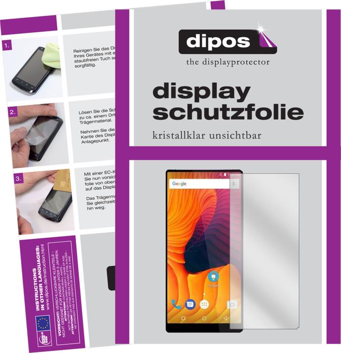 Image du produit Dipos Film de Protection d’écran Crystalclear (6 pièce(s), Vernee Mix 2)