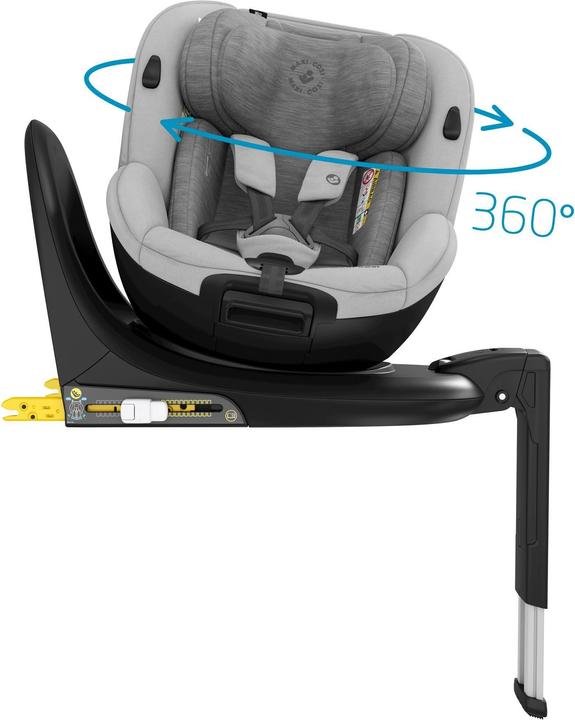 Actual product image Maxi-Cosi Mica Authentic Grey (Reboarder, ECE R129/i-Size Standard)