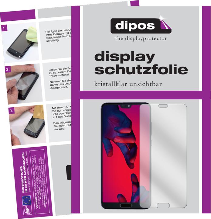 Actual product image Dipos Screen Protector Crystalclear (5 Piece, Huawei P20)