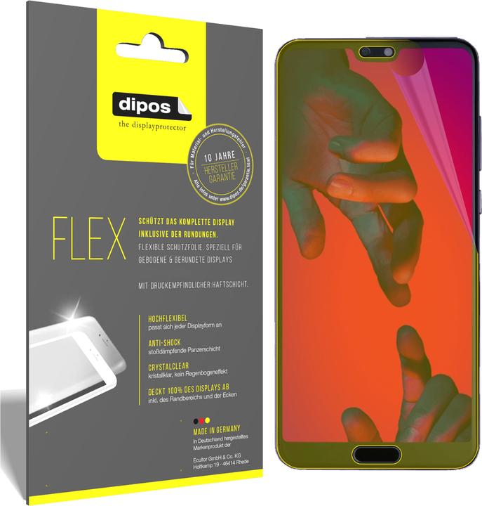 Immagine prodotto Dipos Pellicola Protettiva Full-Cover 3D (2 Pezzo/i, Huawei P20)
