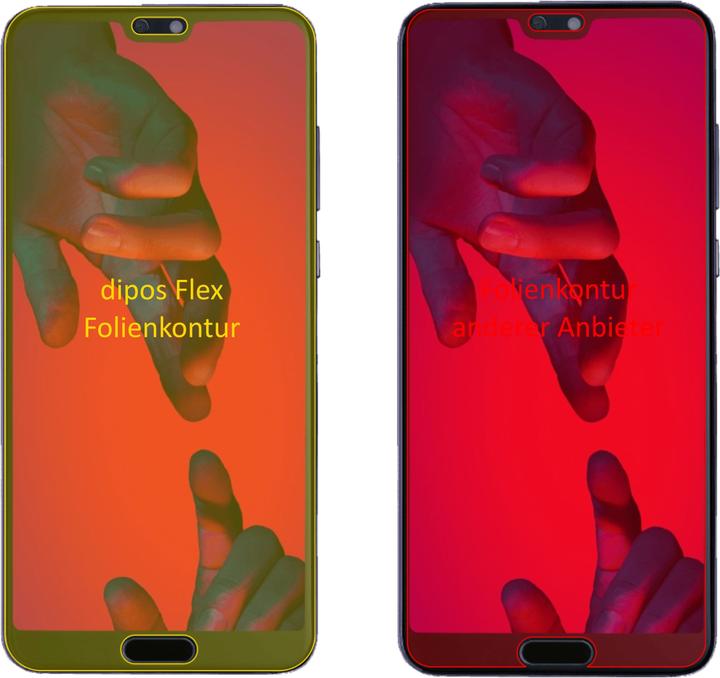 Immagine prodotto Dipos Pellicola Protettiva Full-Cover 3D (2 Pezzo/i, Huawei P20)