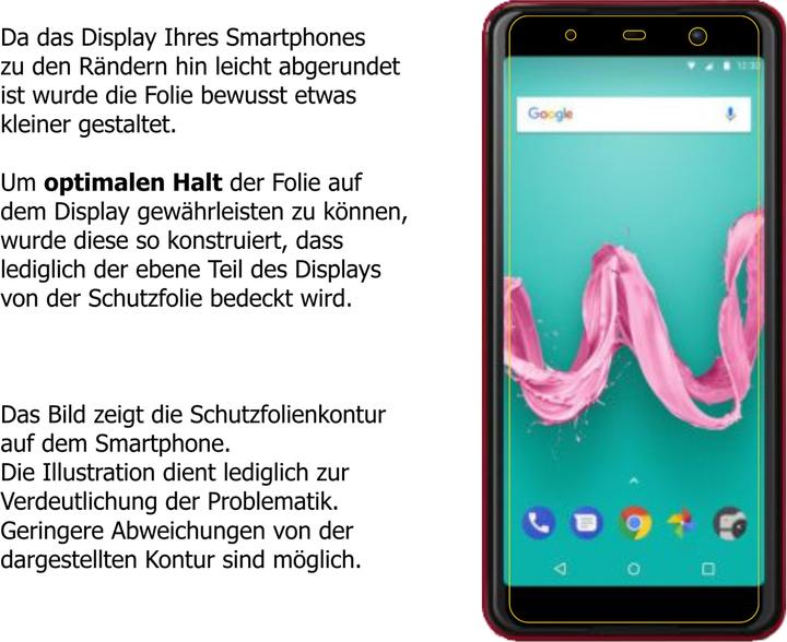Produktbild Dipos Displayschutz Anti-Shock (2 Stück, Wiko Lenny 5)