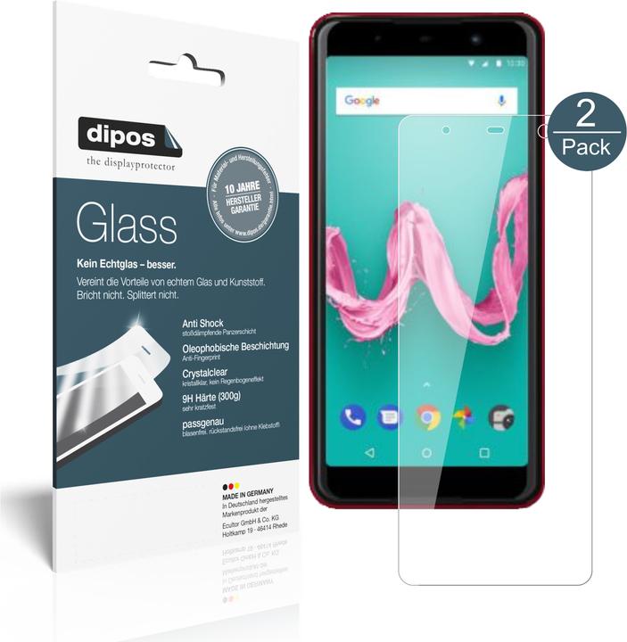 Produktbild Dipos Displayschutz Anti-Shock (2 Stück, Wiko Lenny 5)