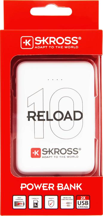 Immagine prodotto Skross Reload 10 (10000 mAh, 10 W, 37.37 Wh)
