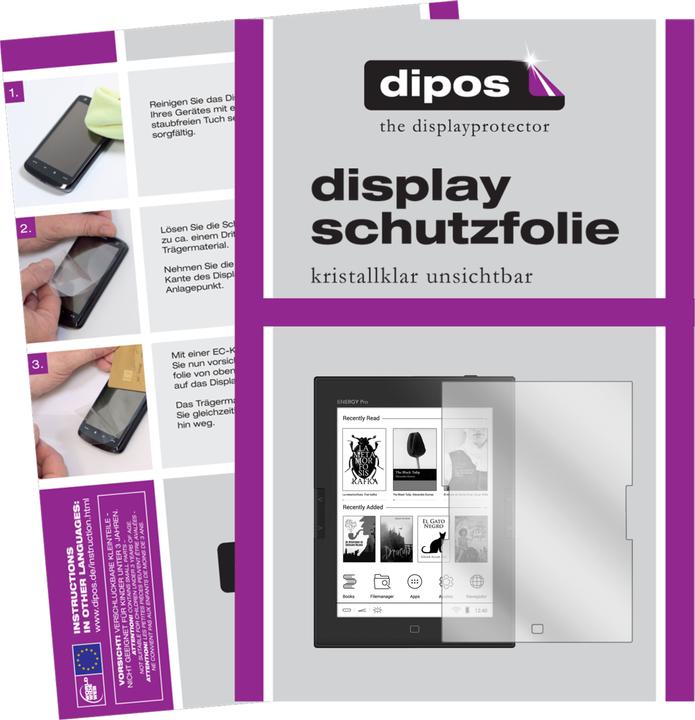 Produktbild Dipos Displayschutzfolie Crystalclear (2 Stück, eReader Pro HD)