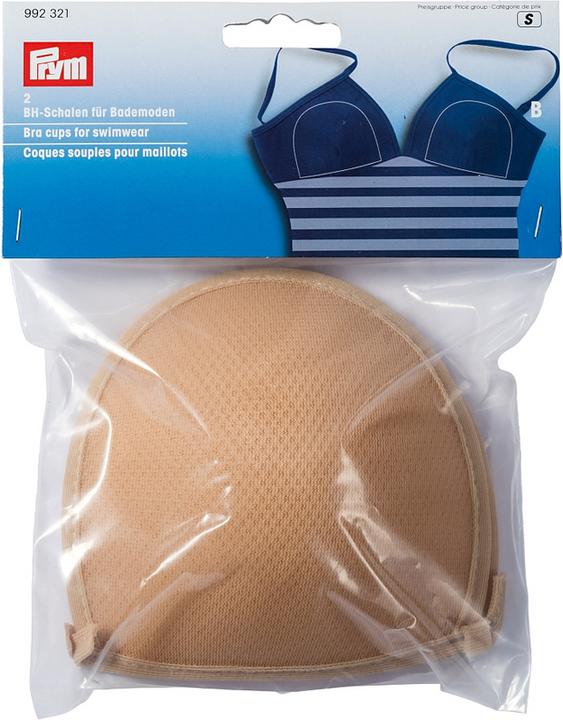 Immagine prodotto Prym Coppe del reggiseno per costumi da bagno, taglia B, confezione da 2 pezzi.
