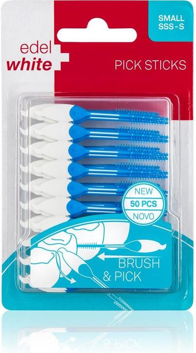 Produktbild Edel + White Pick Sticks Small mit Reisebehälter 50 Stk. (50 x)