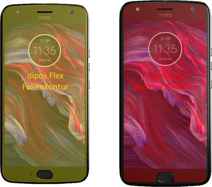 Image du produit Dipos Film de Protection d’écran Full-Cover 3D (3 pièce(s), Motorola Moto X4)