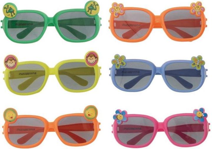 Unique Party Sonnenbrille mit verschiedenen Designs (6er Pack)
