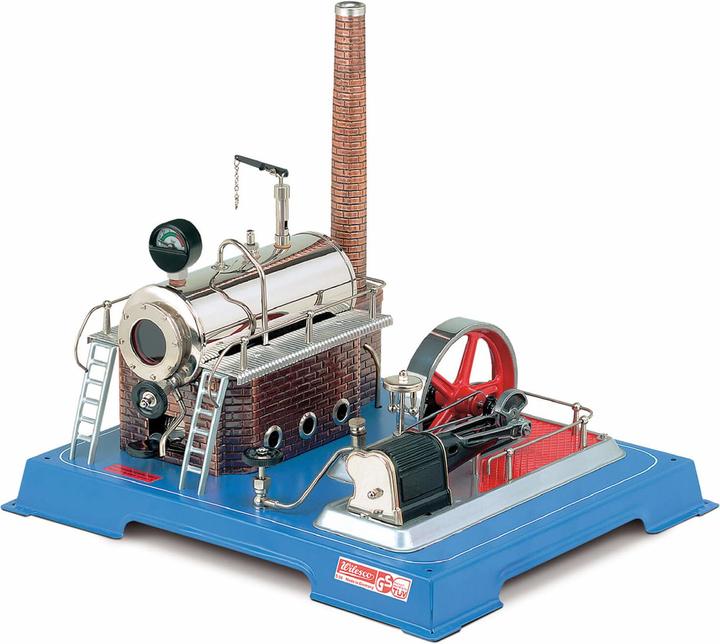 Actual product image Wilesco Steam engine with steam chimney