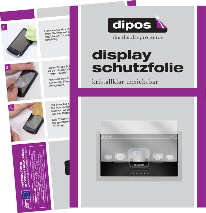 Actual product image Dipos Screen Protector Crystalclear (2 Piece, Cocktail Audio X50)