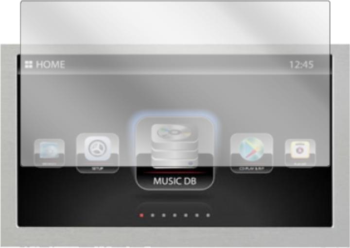 Actual product image Dipos Screen Protector Crystalclear (2 Piece, Cocktail Audio X50)