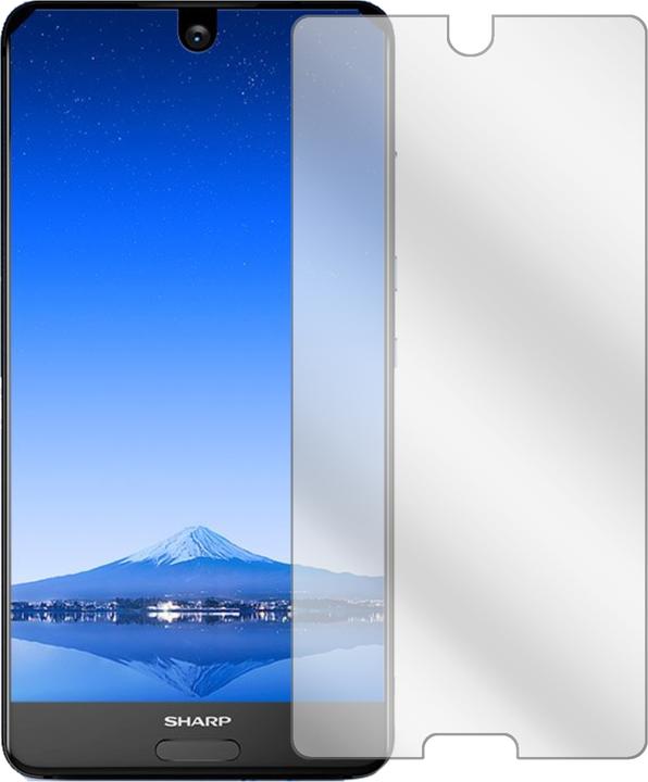 Actual product image Dipos Screen Protector Crystalclear (2 Piece, Sharp Aquos S2)